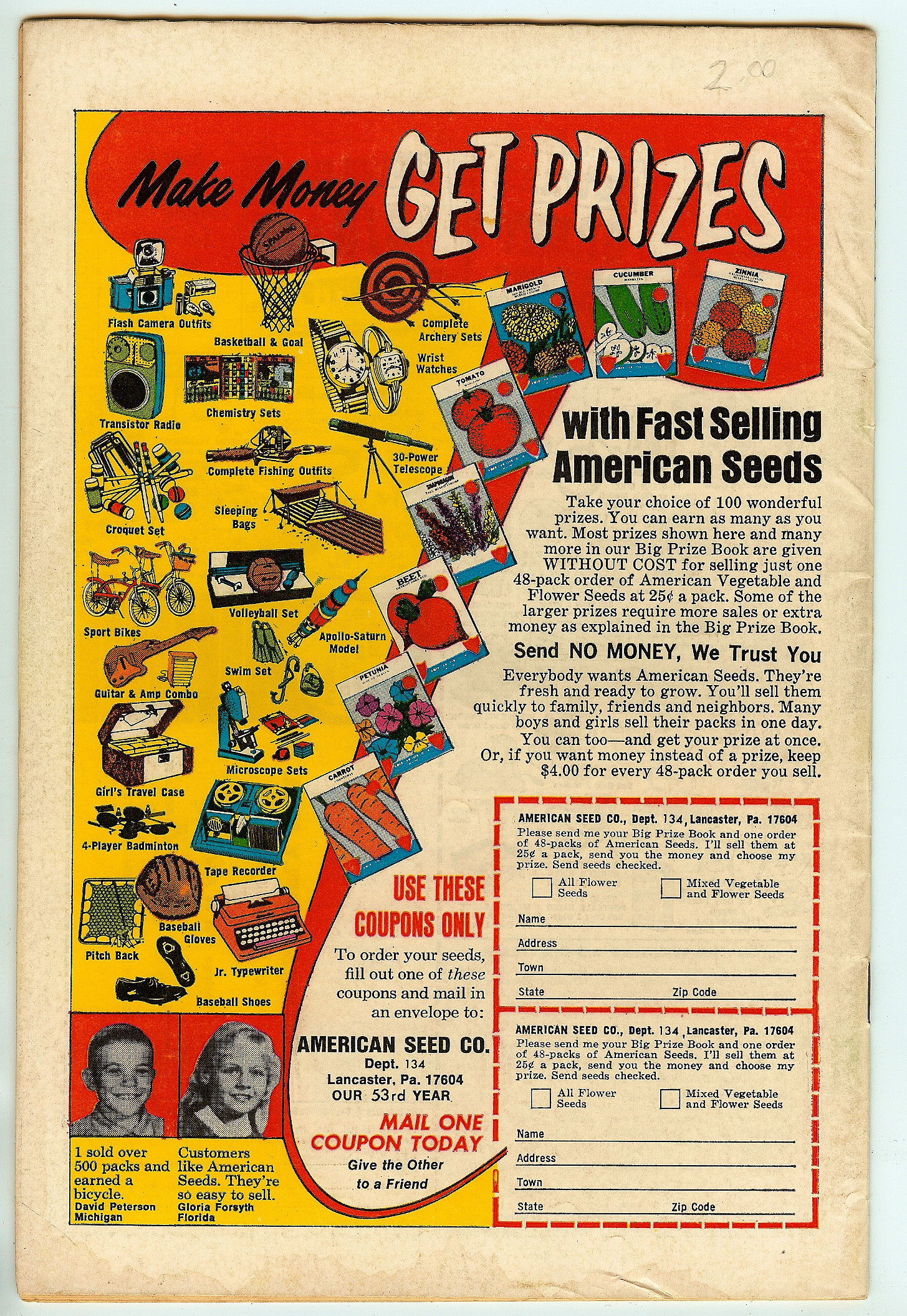 FOREVER PEOPLE Back Cover