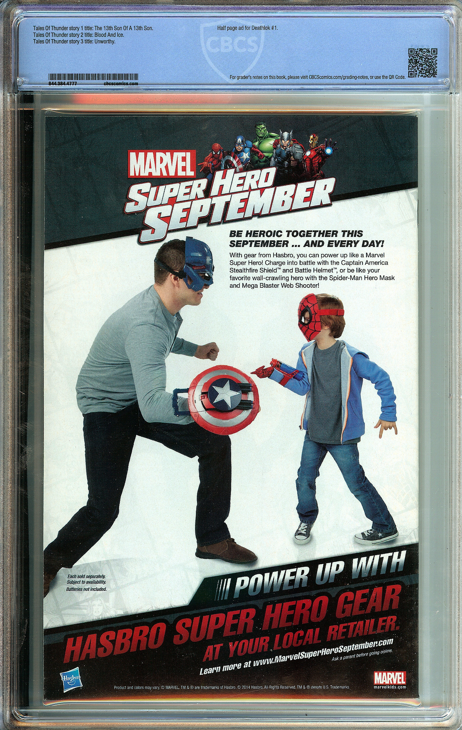 THOR: GOD OF THUNDER Back Cover