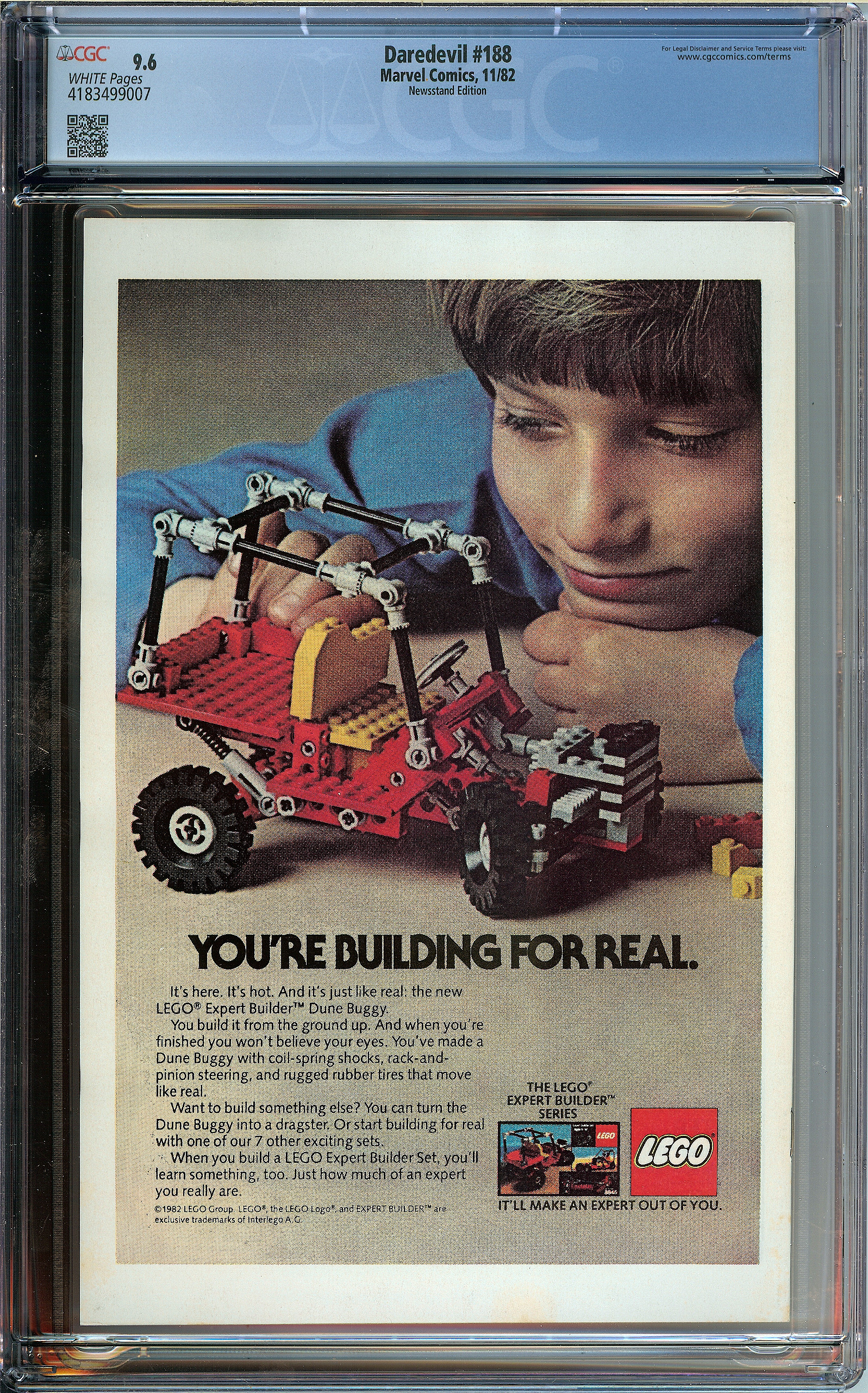 DAREDEVIL Back Cover