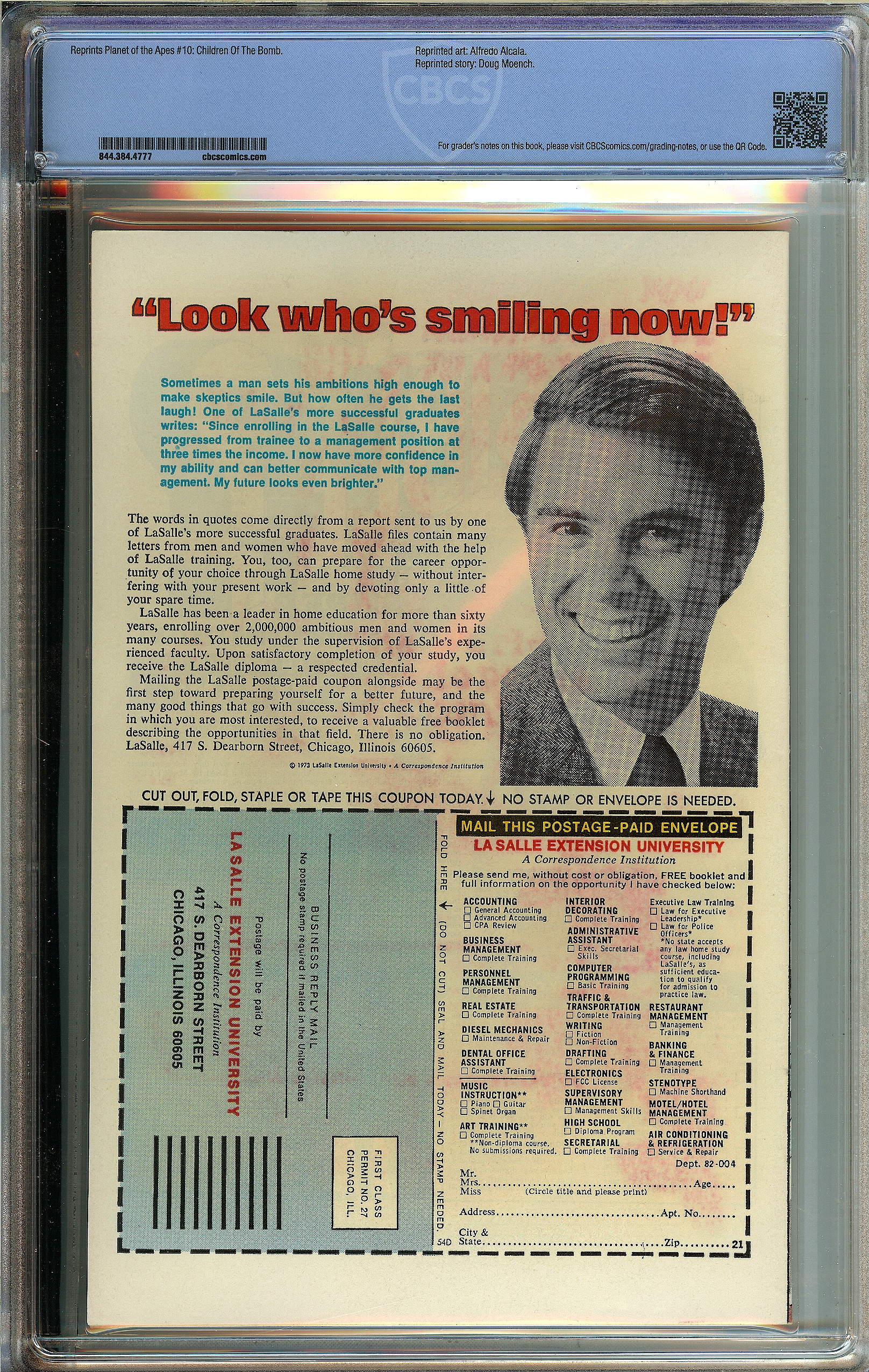 ADVENTURES ON THE PLANET OF THE APES Back Cover