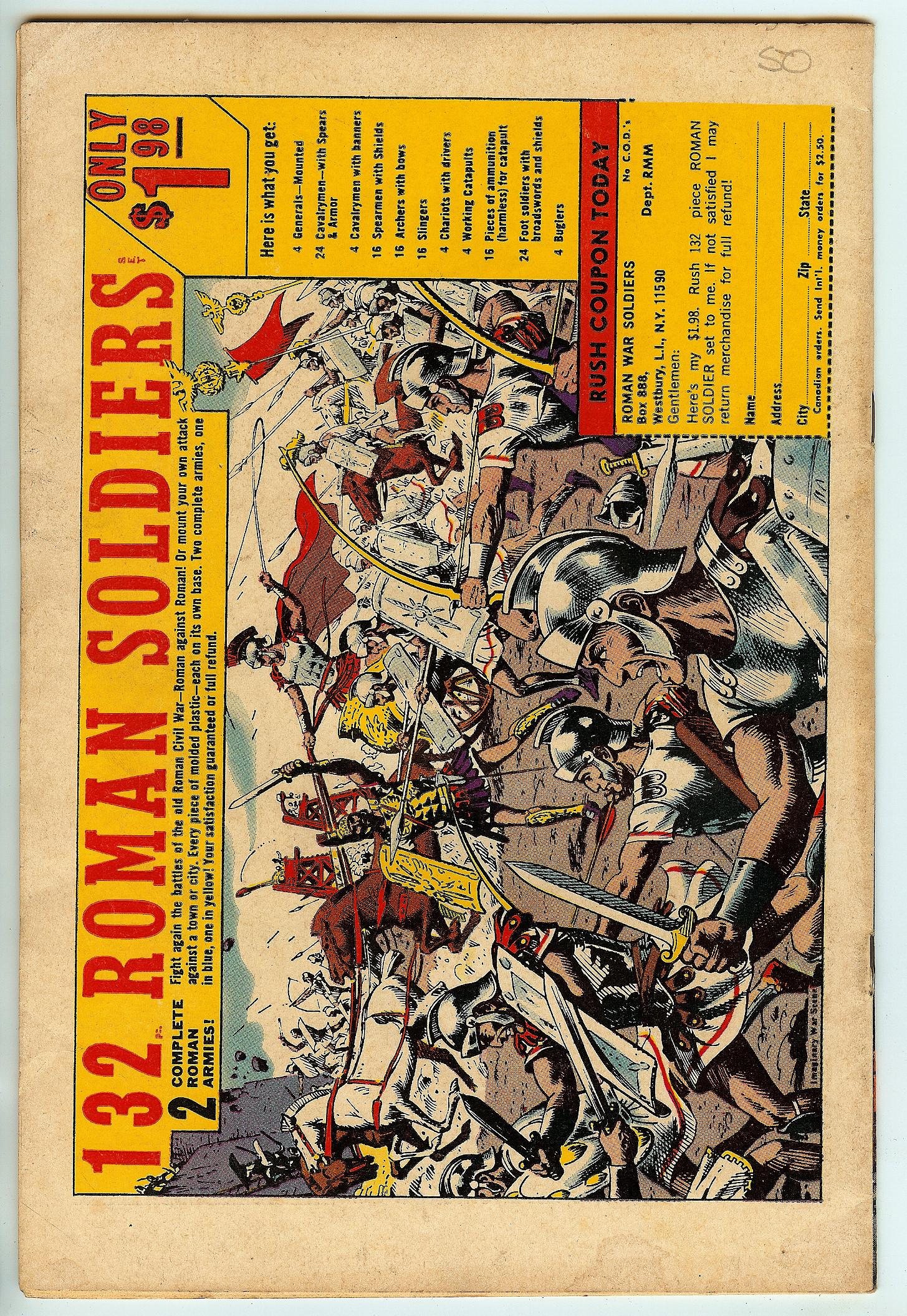 FANTASTIC FOUR Back Cover