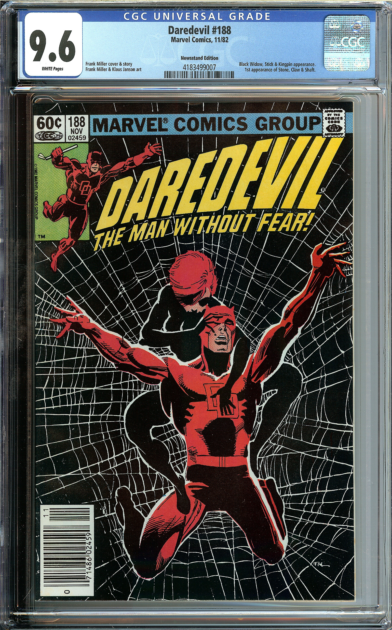DAREDEVIL Front Cover