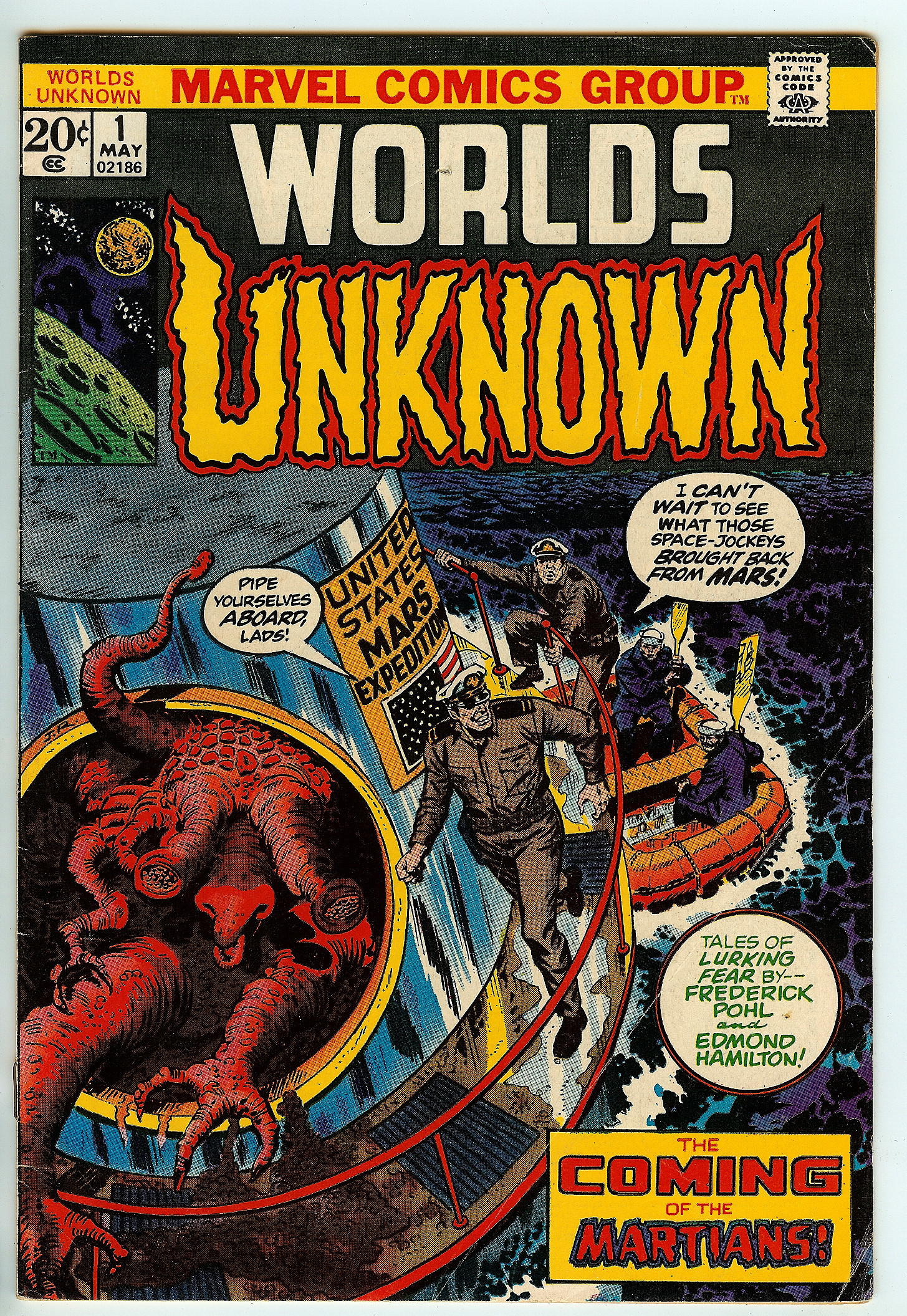 WORLDS UNKNOWN Front Cover