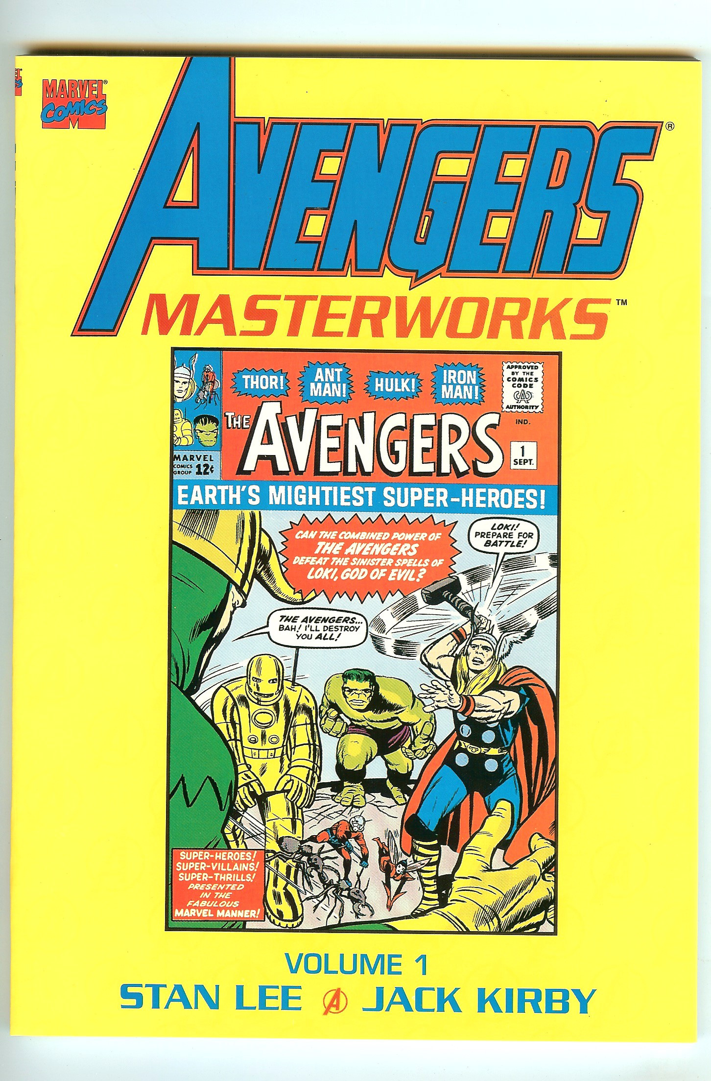 AVENGERS MASTERWORKS Front Cover