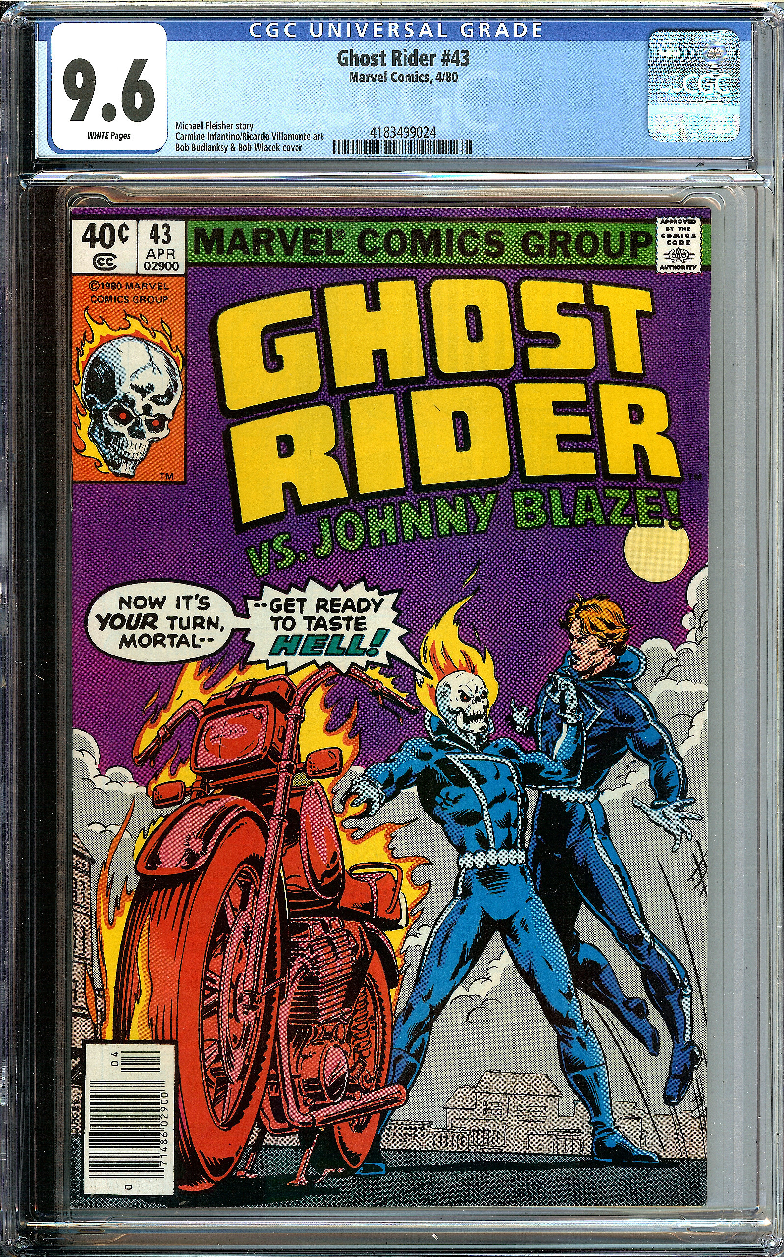 GHOST RIDER Front Cover