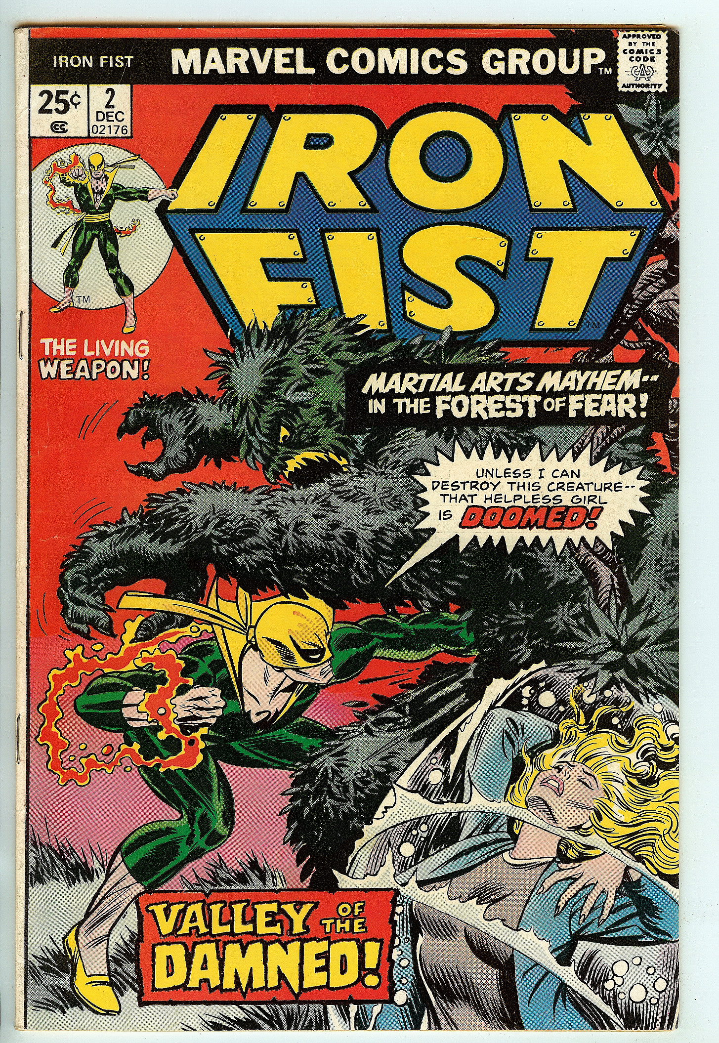 IRON FIST Front Cover