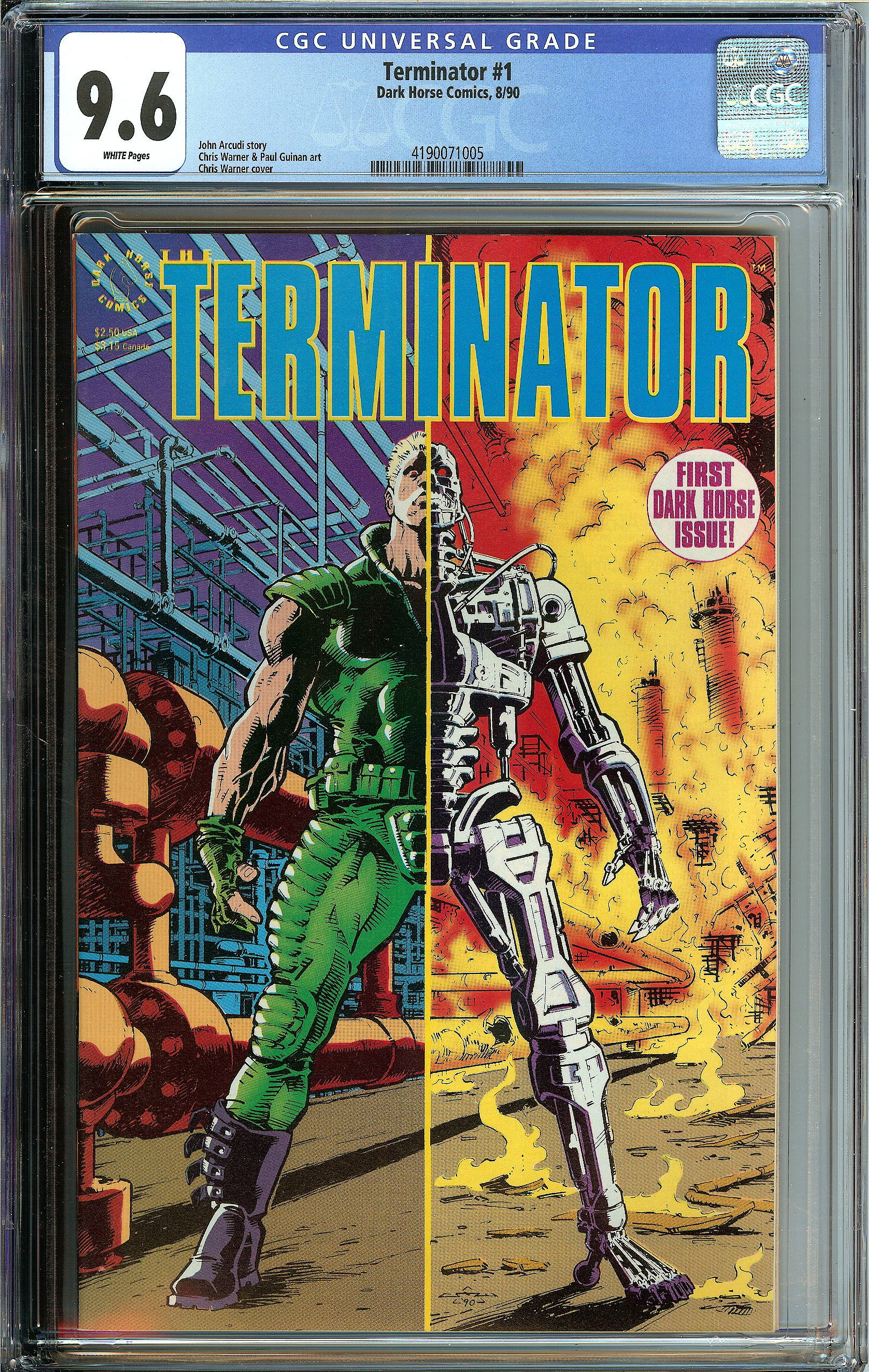 TERMINATOR Front Cover