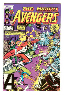 AVENGERS #246 9.2 front cover