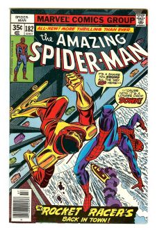 AMAZING SPIDER-MAN #182 8.0 front cover