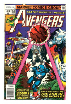 AVENGERS #169 7.5 front cover