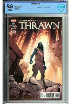 THRAWN #1 CBCS 9.8 WHITE PAGES front cover