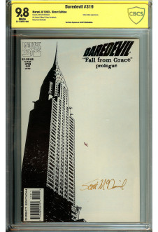 DAREDEVIL #319 CBCS 9.8 WHITE PAGES front cover