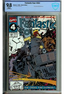FANTASTIC FOUR #354 CBCS 9.8 WHITE PAGES front cover