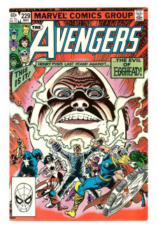 AVENGERS #229 9.2 front cover