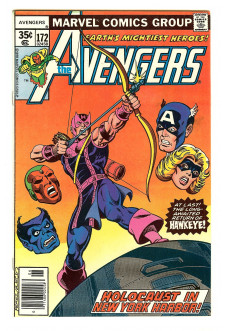 AVENGERS #172 8.0 front cover