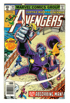AVENGERS #184 8.0 front cover