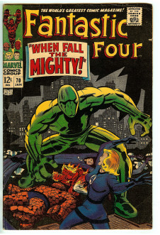 FANTASTIC FOUR #70 4.5 front cover