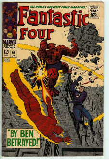 FANTASTIC FOUR #69 4.5 front cover