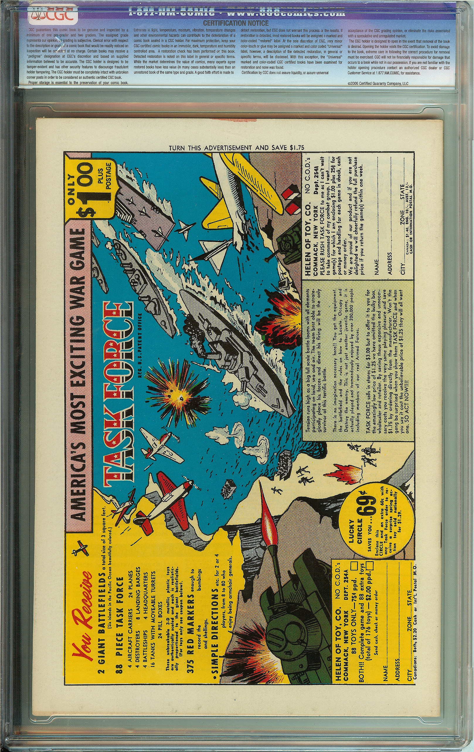 DOOM PATROL Back Cover