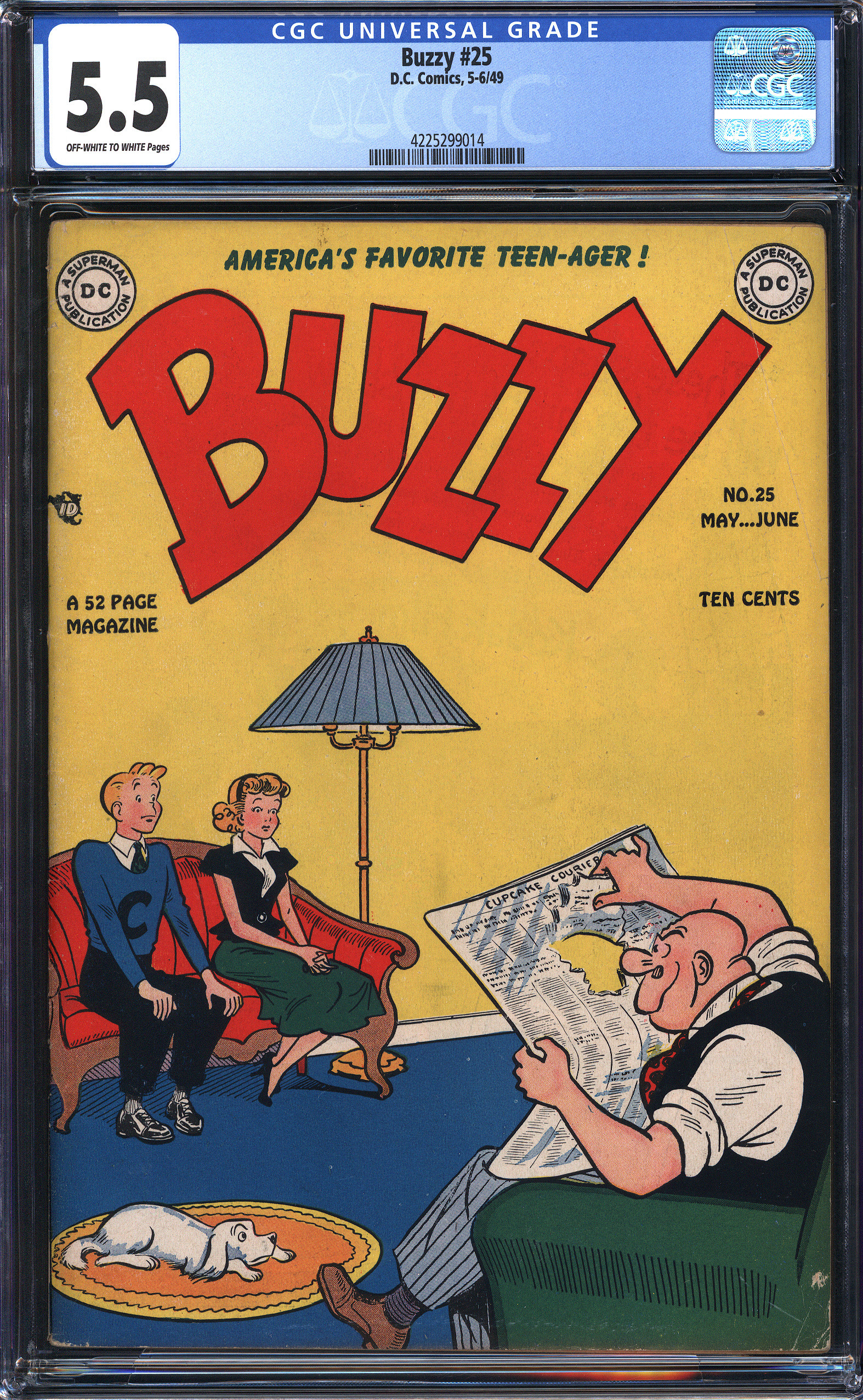 BUZZY Front Cover
