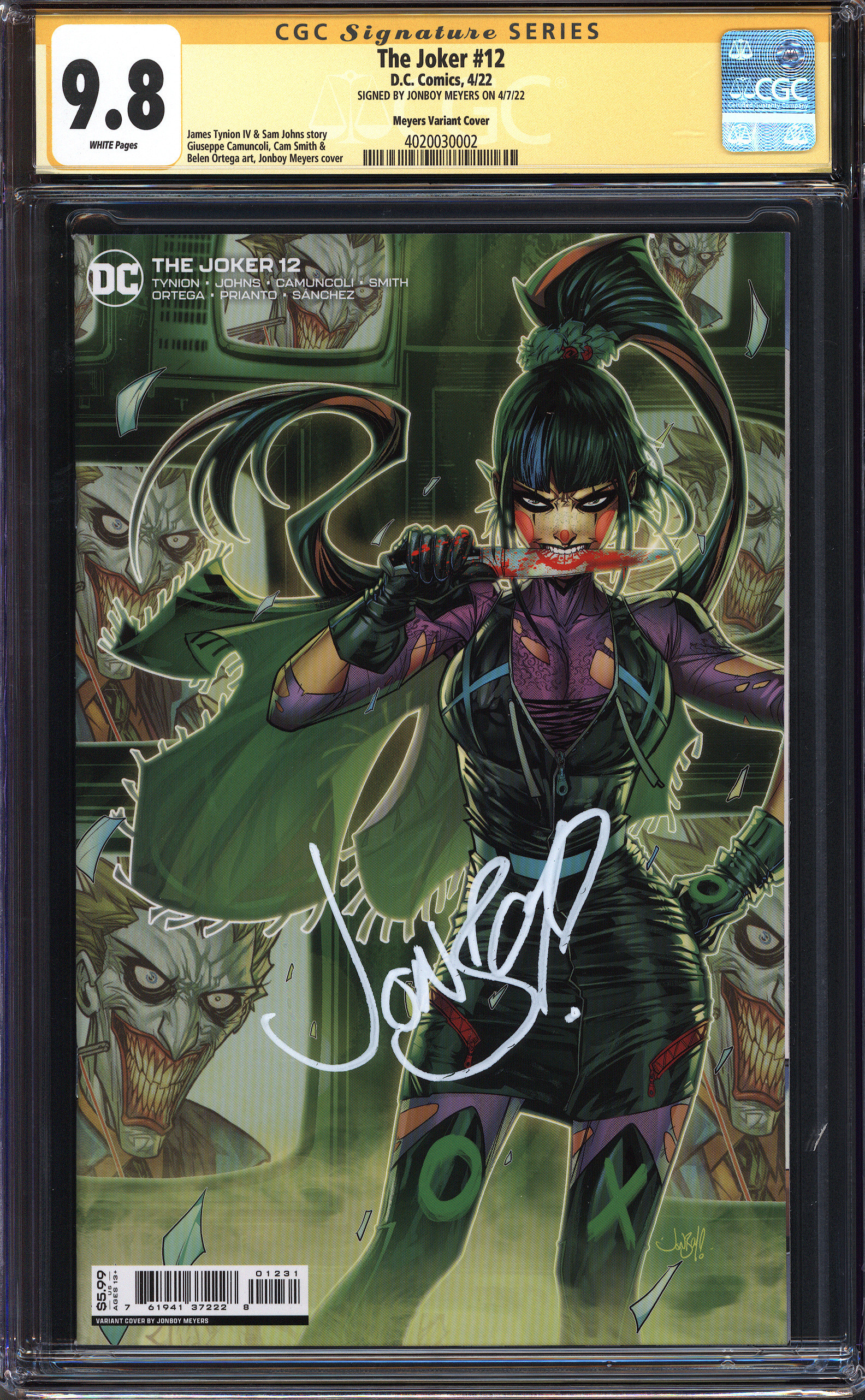 THE JOKER Front Cover