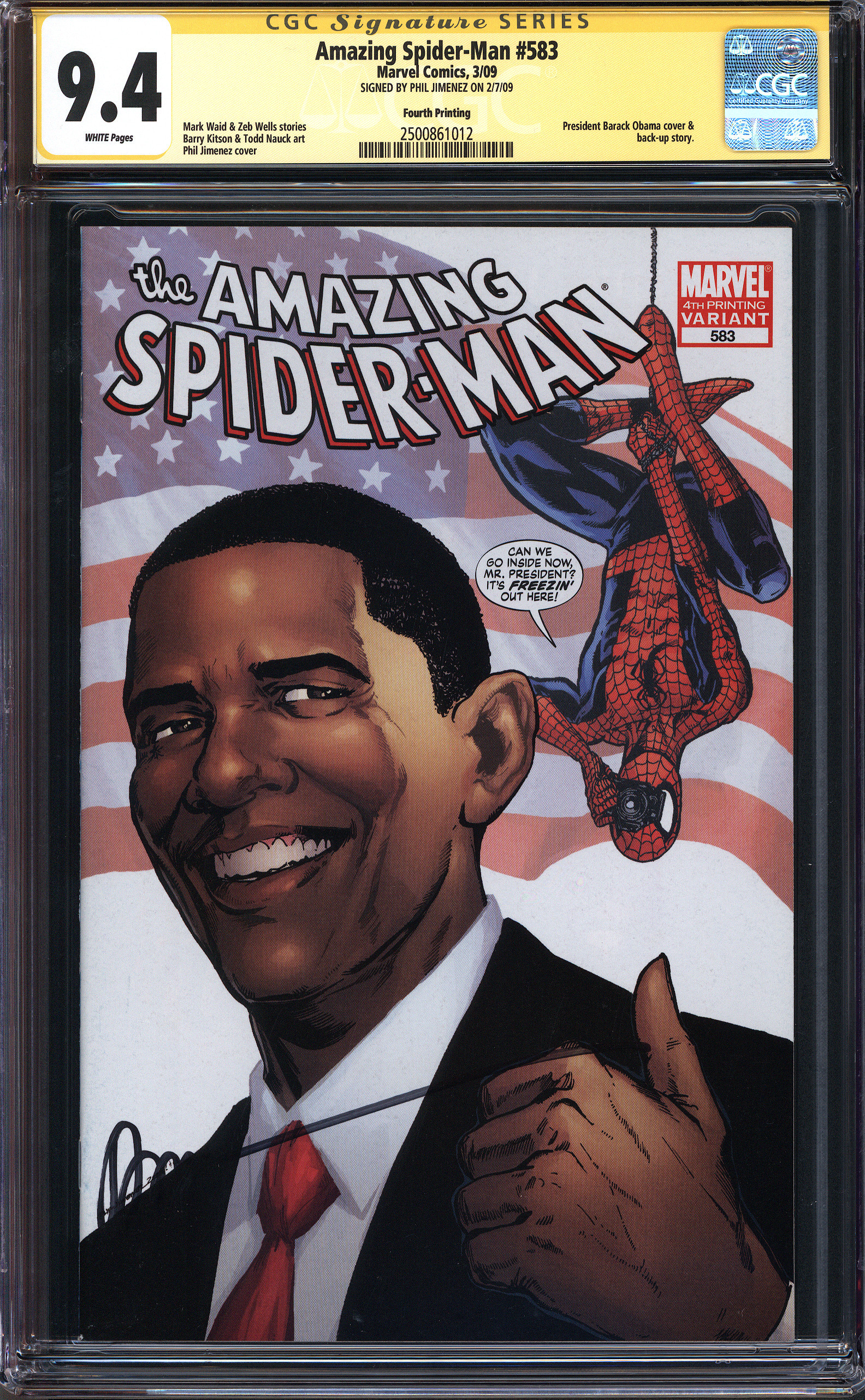 AMAZING SPIDER-MAN Front Cover