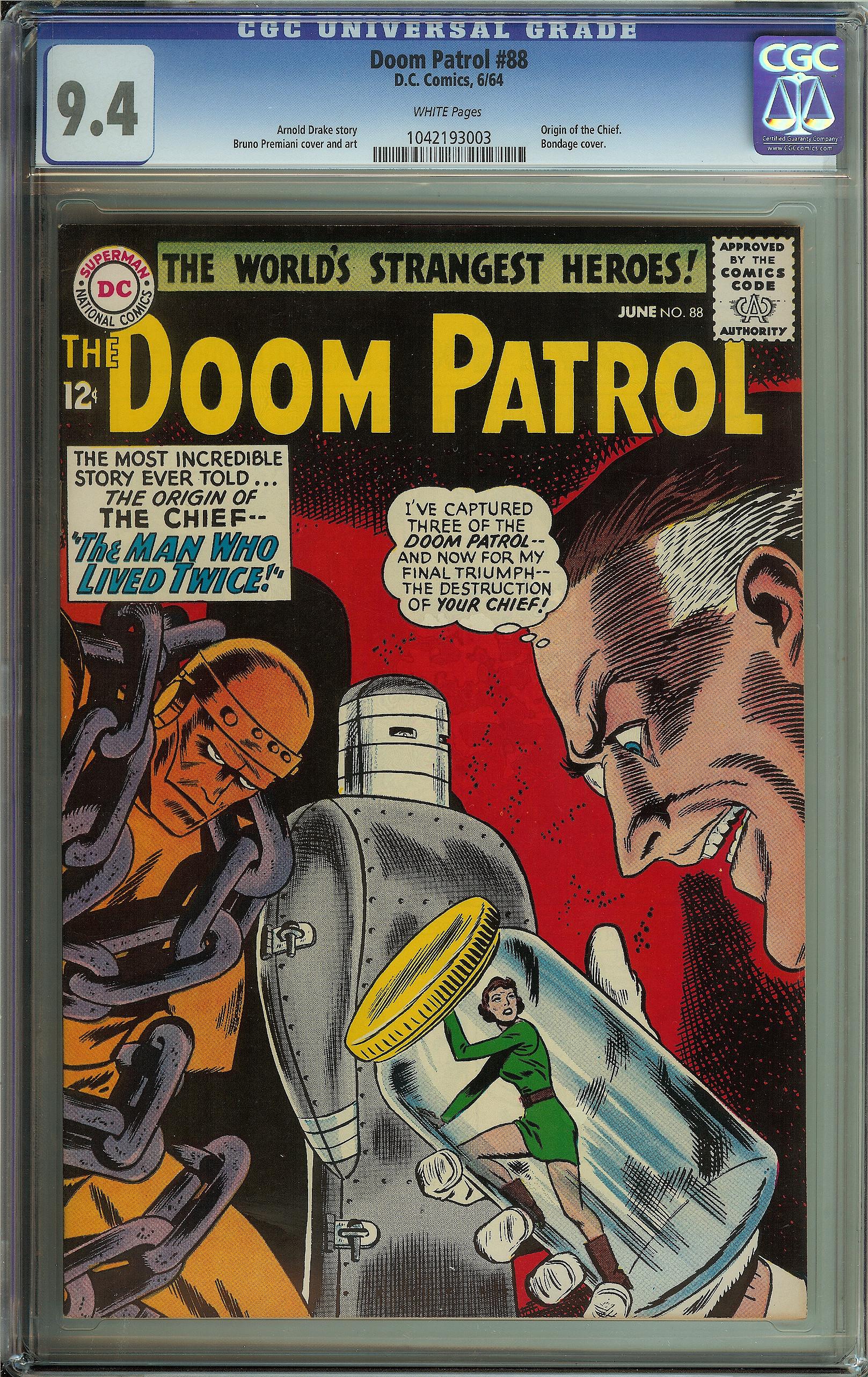 DOOM PATROL Front Cover