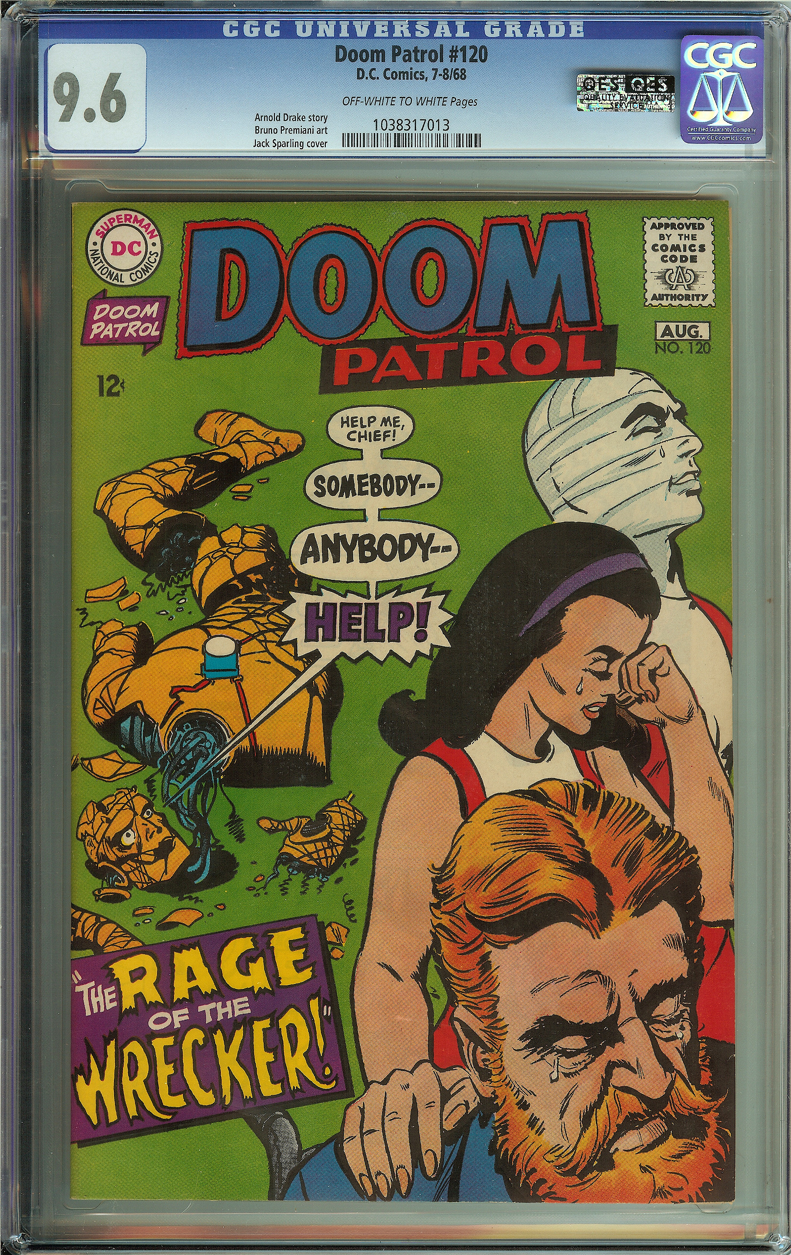 DOOM PATROL Front Cover