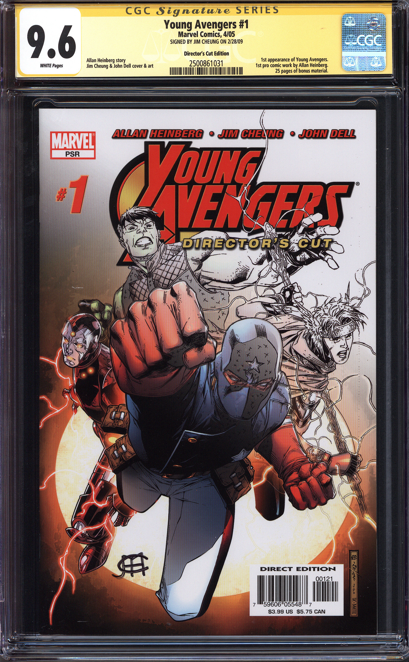 YOUNG AVENGERS Front Cover