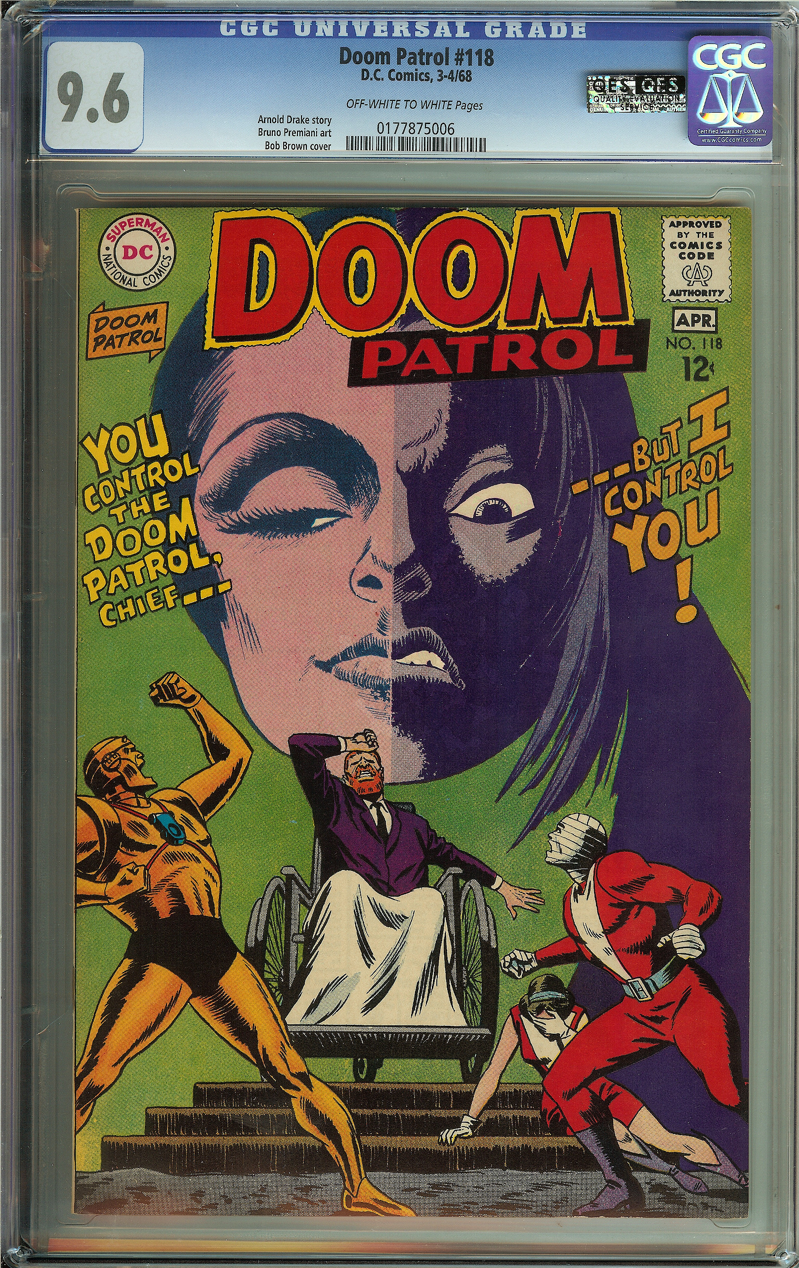 DOOM PATROL Front Cover