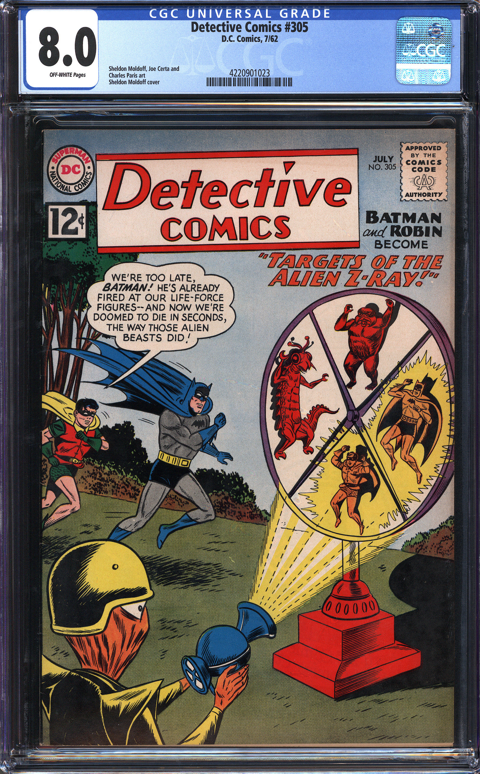 DETECTIVE COMICS Front Cover