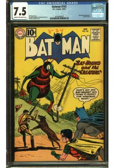 BATMAN #143 CGC 7.5 CR/OW PAGES front cover
