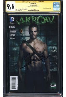 ARROW #8 CGC 9.6 WHITE PAGES front cover