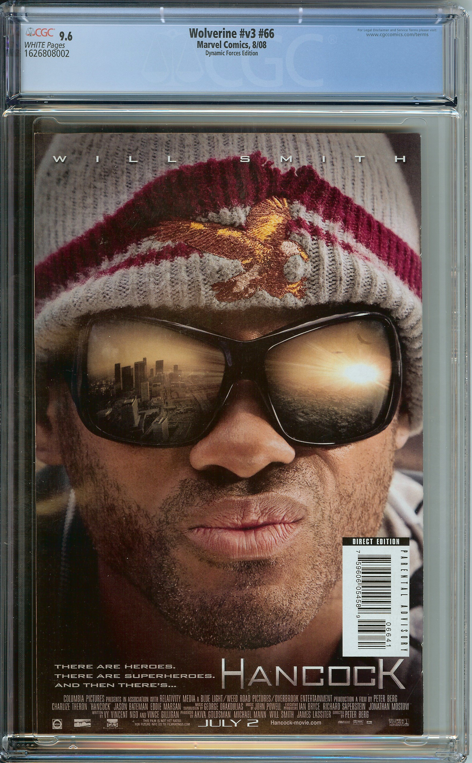 WOLVERINE Back Cover