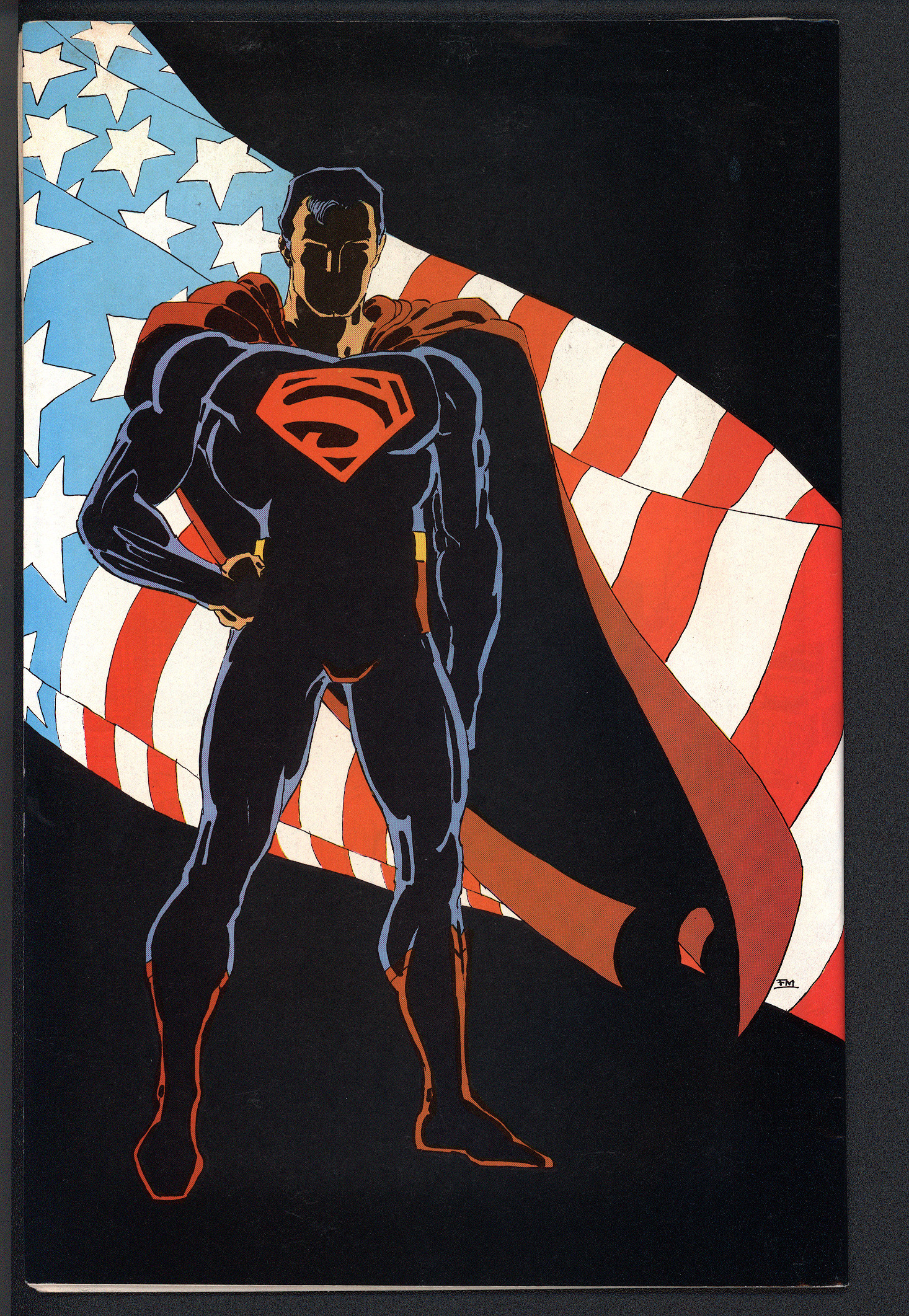 SUPERMAN Back Cover