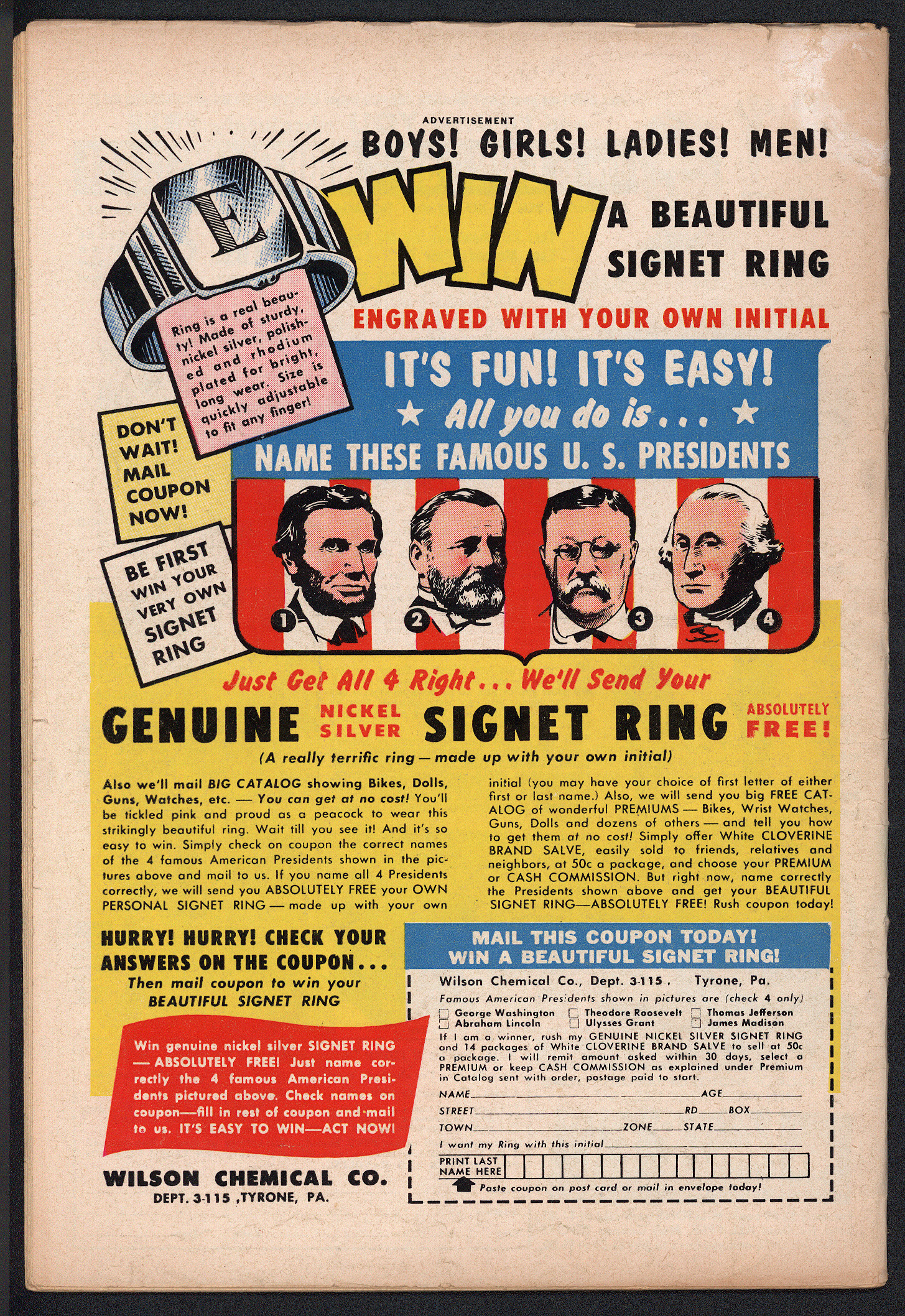 DETECTIVE COMICS Back Cover