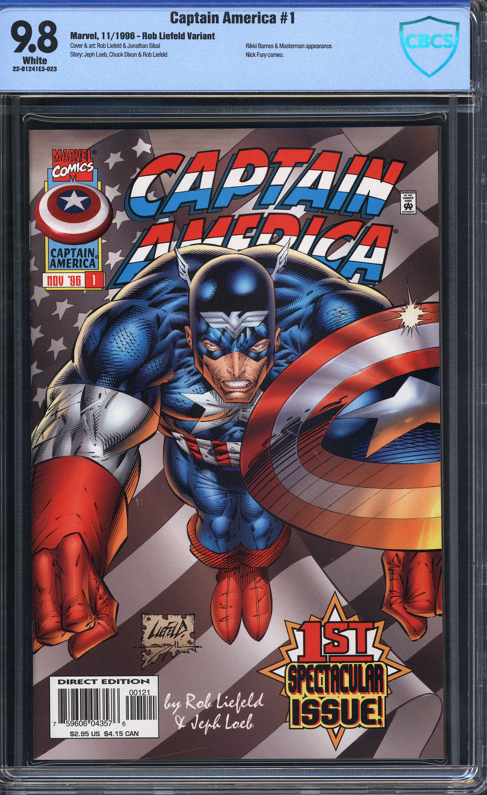 CAPTAIN AMERICA Front Cover