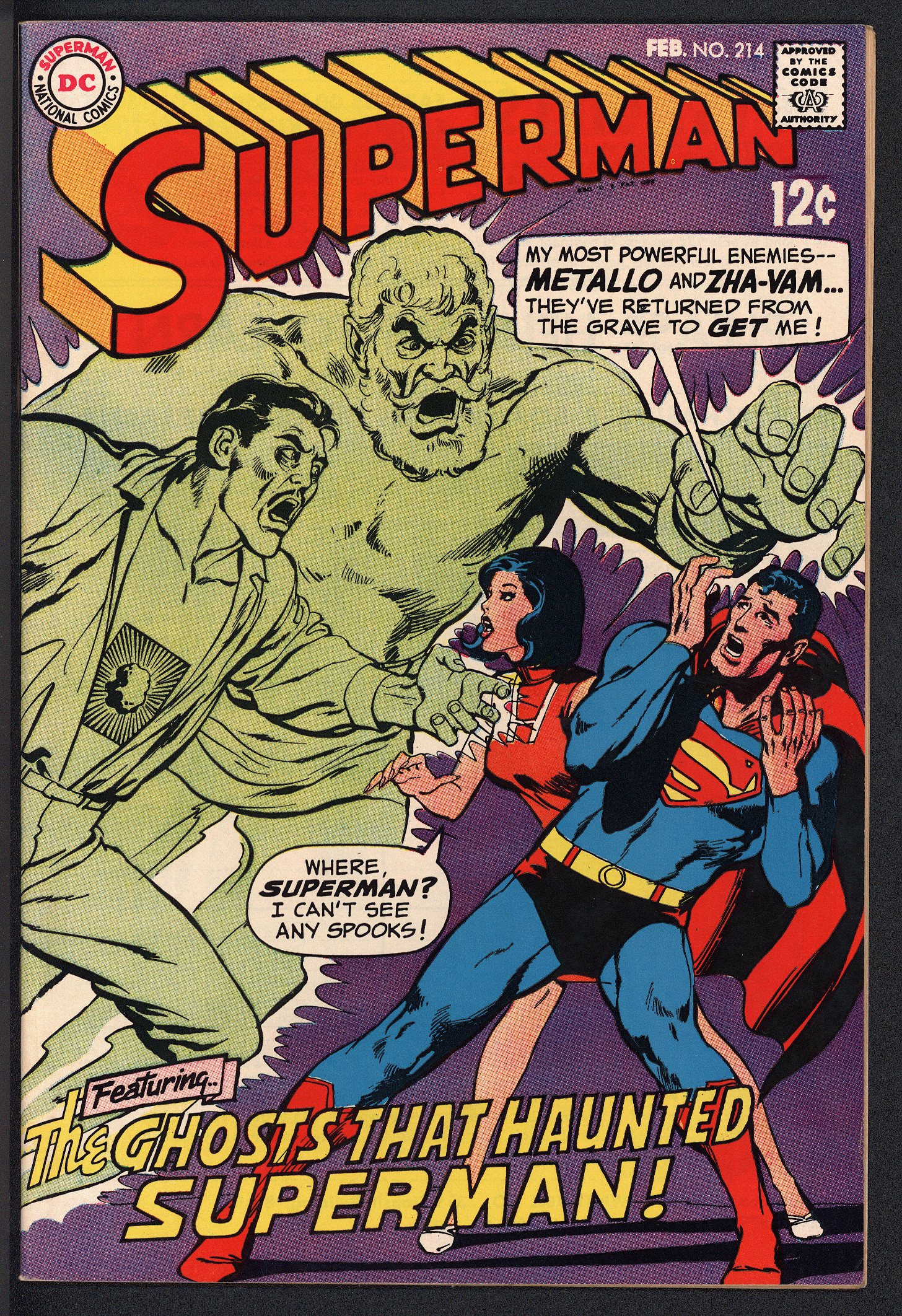 SUPERMAN Front Cover