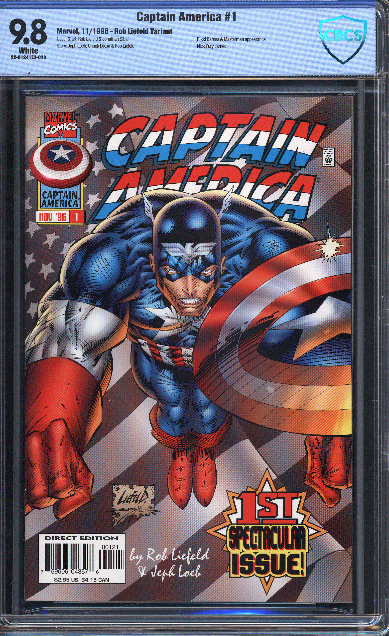 CAPTAIN AMERICA Front Cover