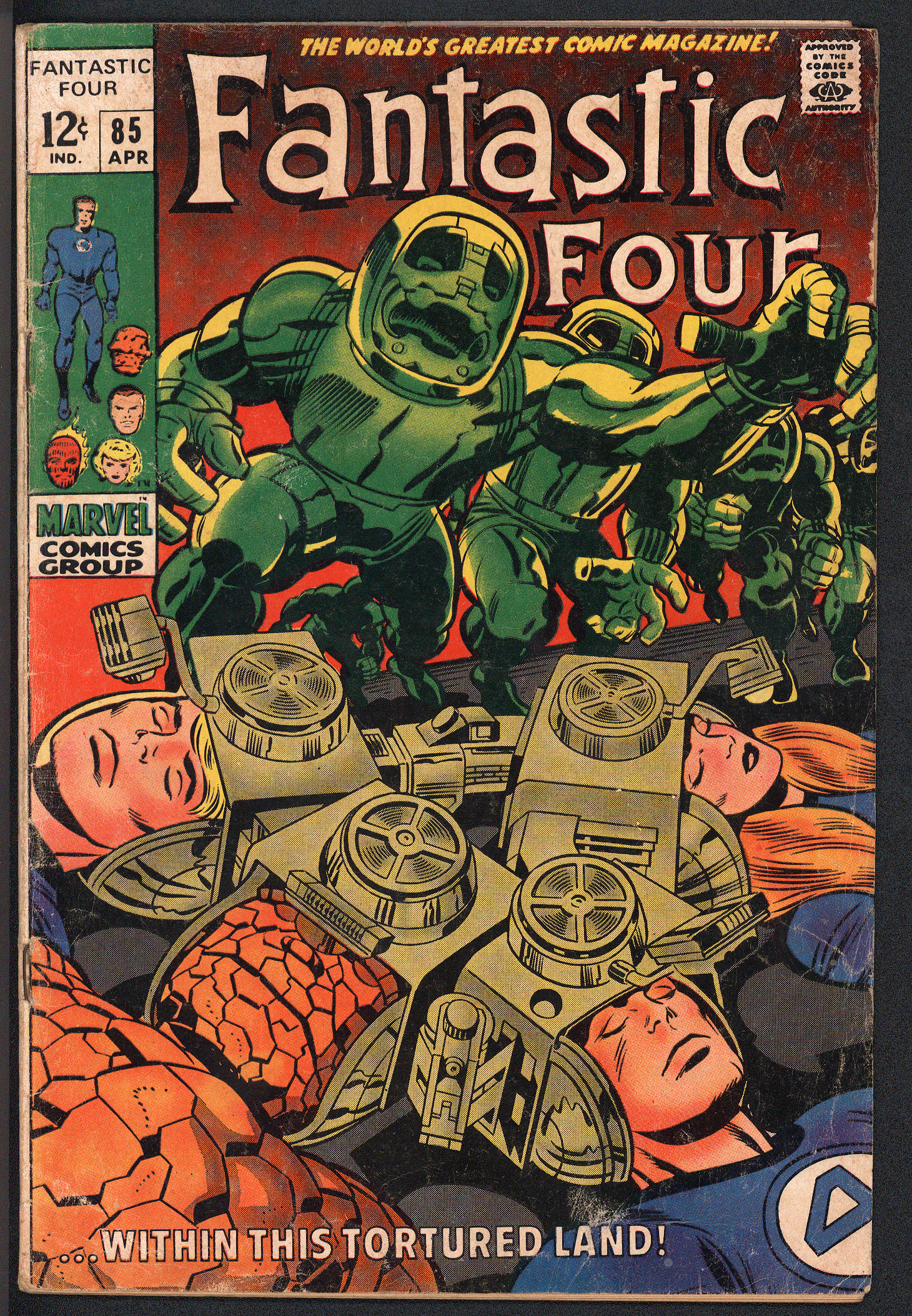 FANTASTIC FOUR Front Cover