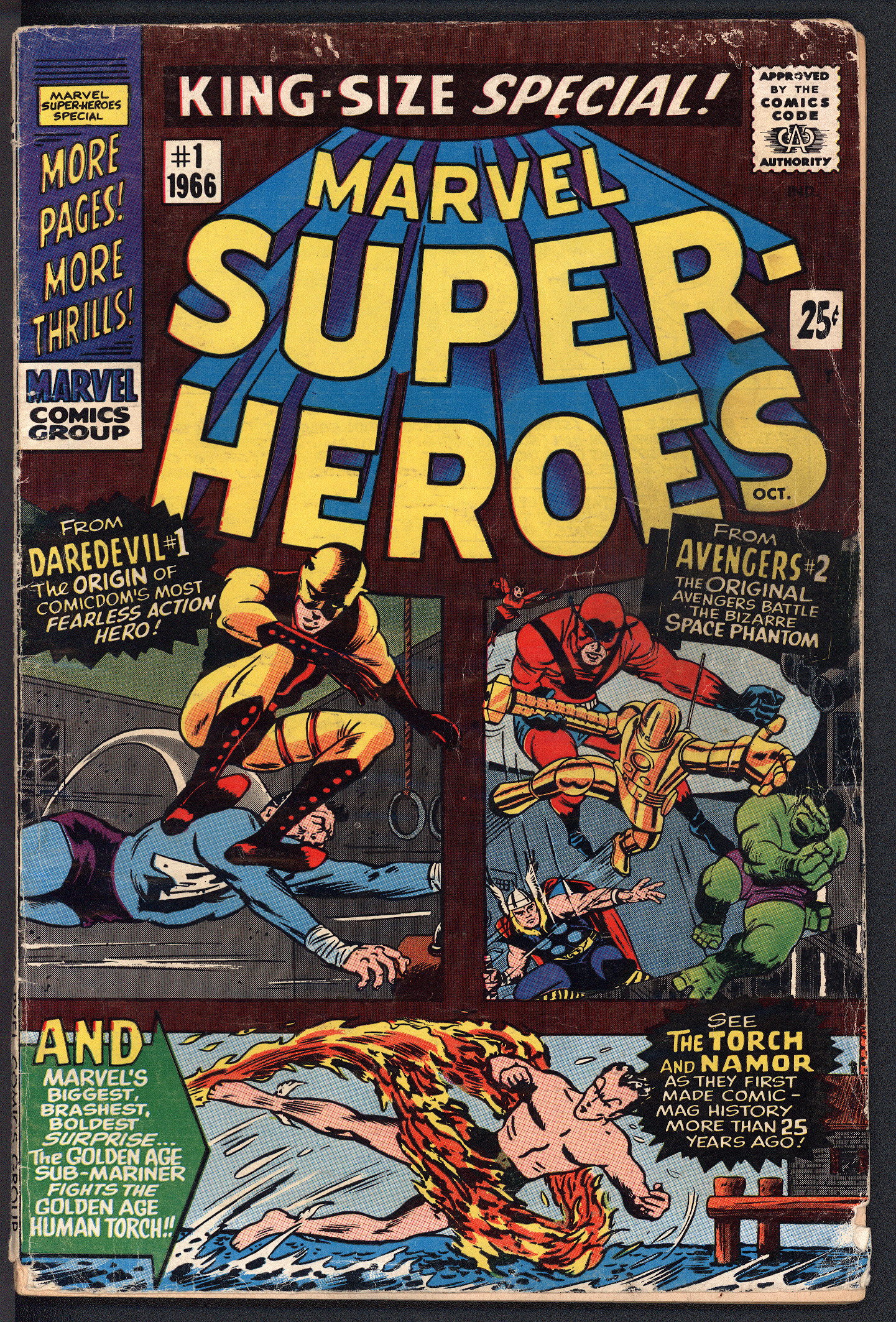 MARVEL SUPER-HEROES Front Cover