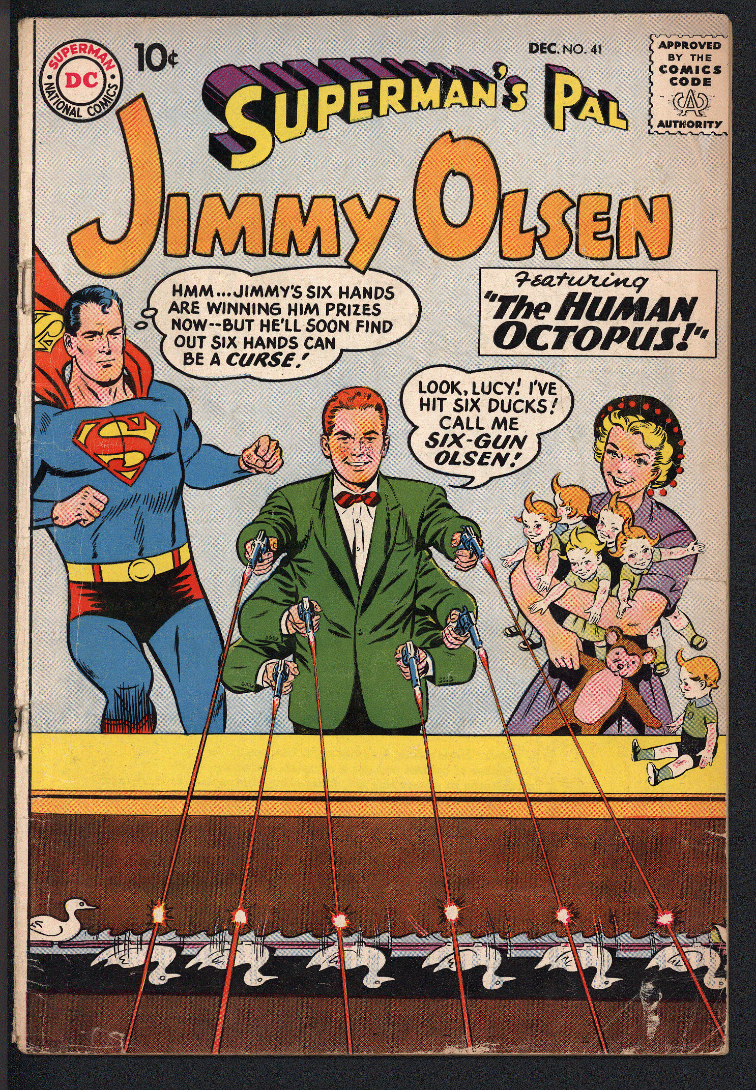 SUPERMAN'S PAL JIMMY OLSEN Front Cover