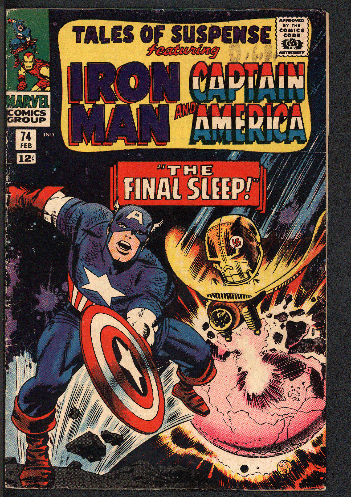 TALES OF SUSPENSE Front Cover