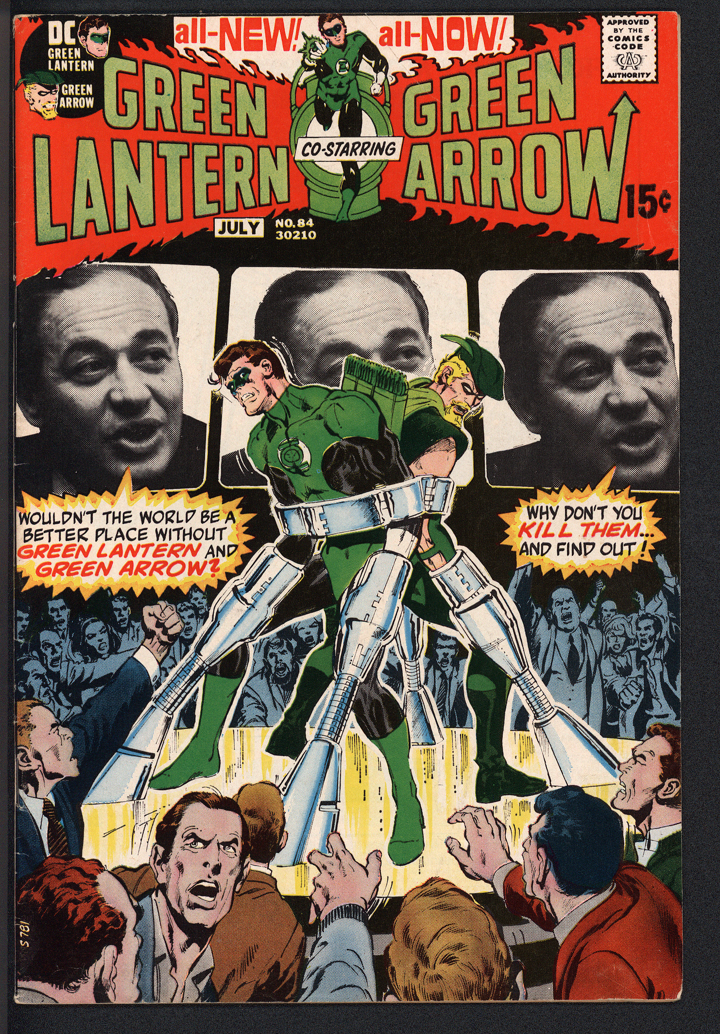 GREEN LANTERN Front Cover