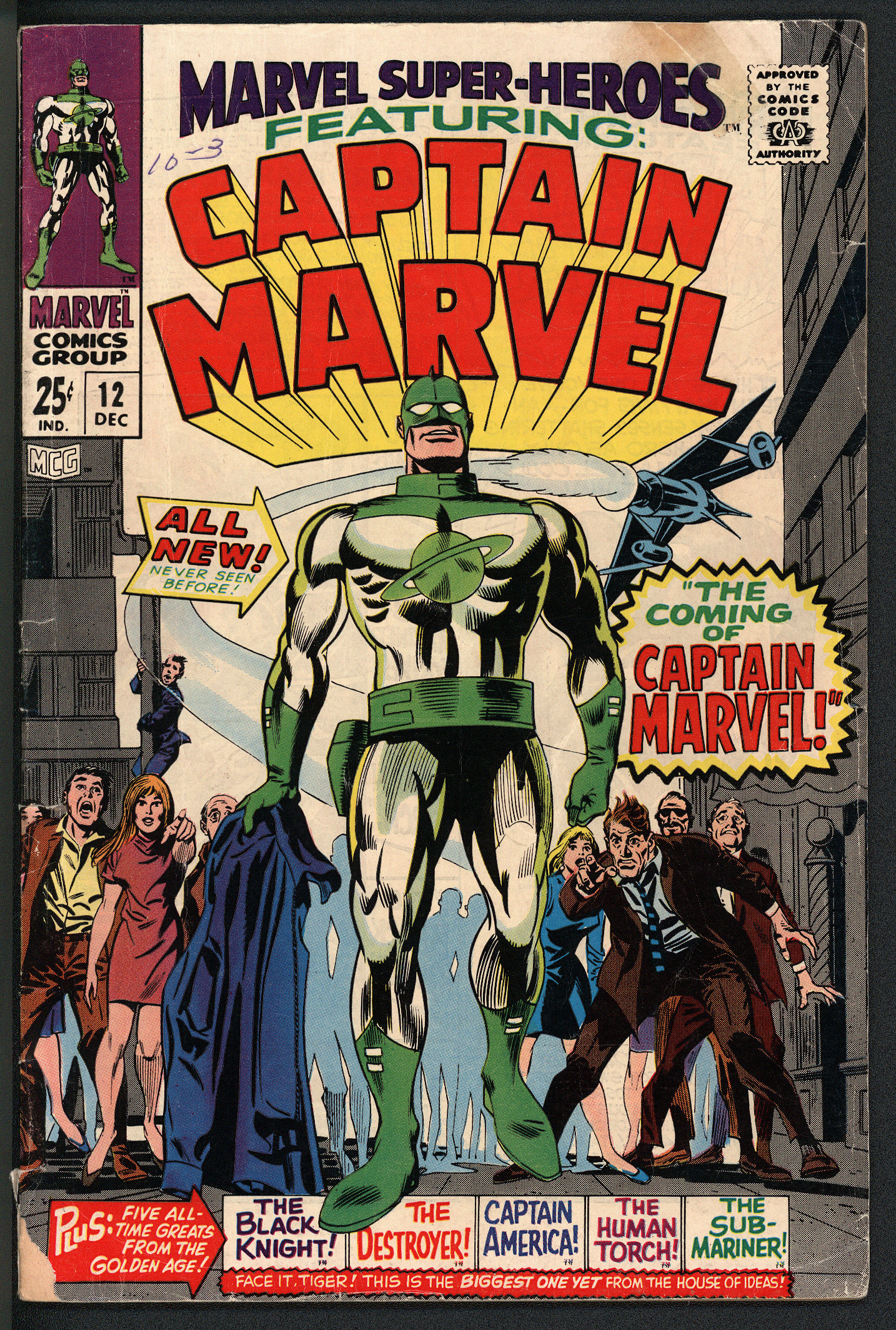 MARVEL SUPER-HEROES Front Cover