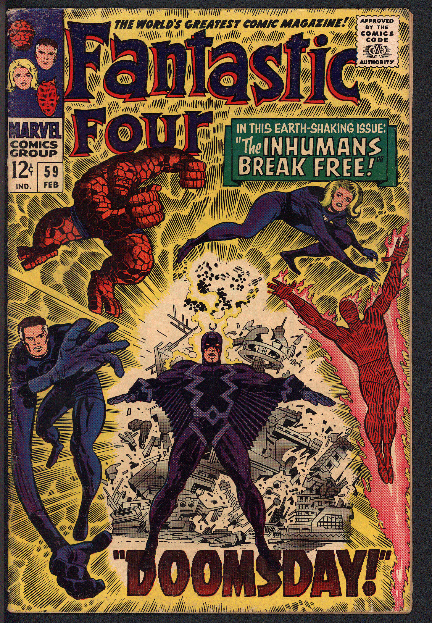 FANTASTIC FOUR Front Cover