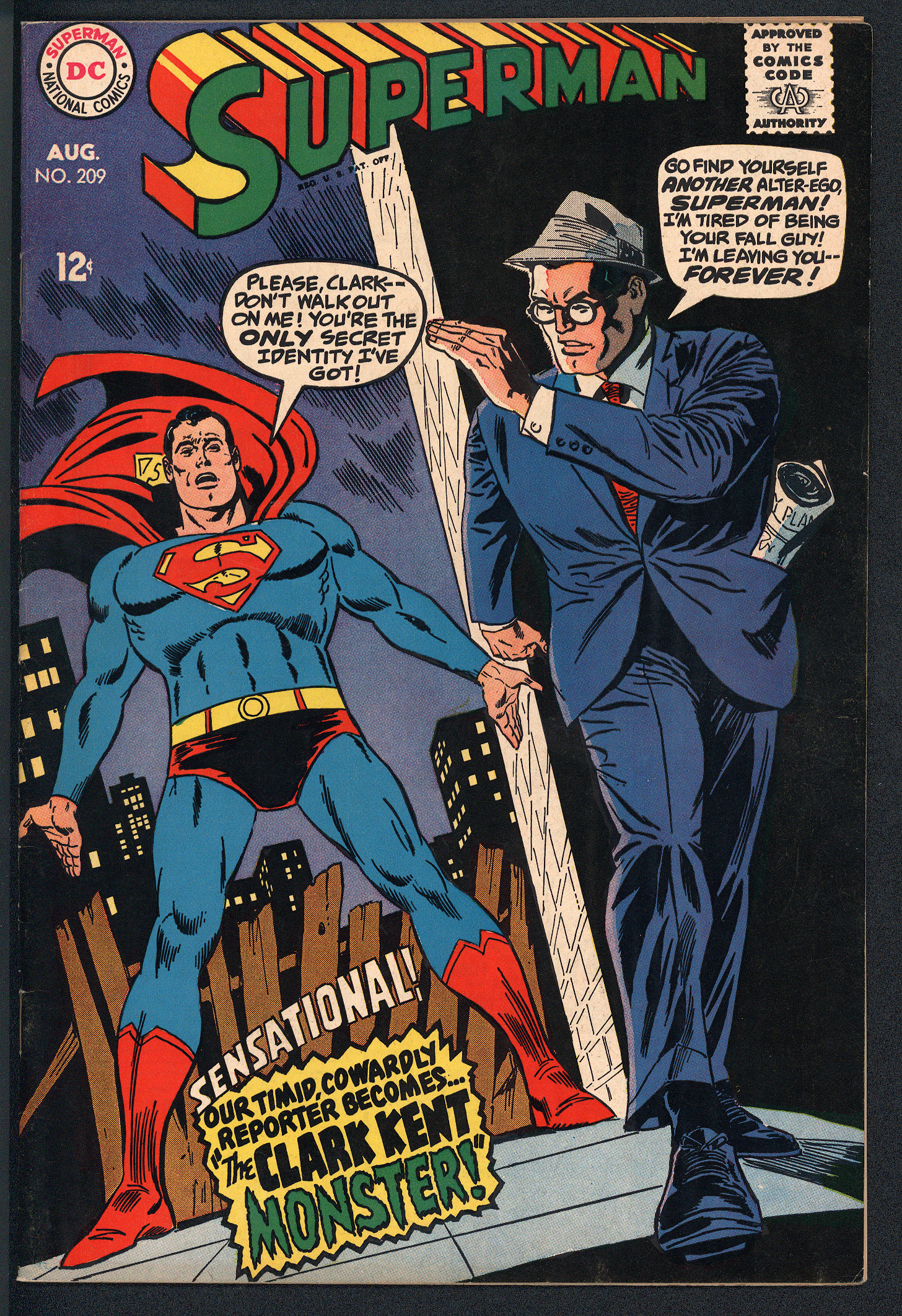 SUPERMAN Front Cover
