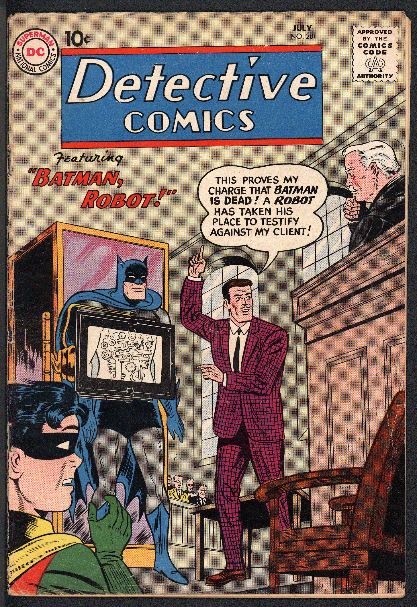 DETECTIVE COMICS Front Cover