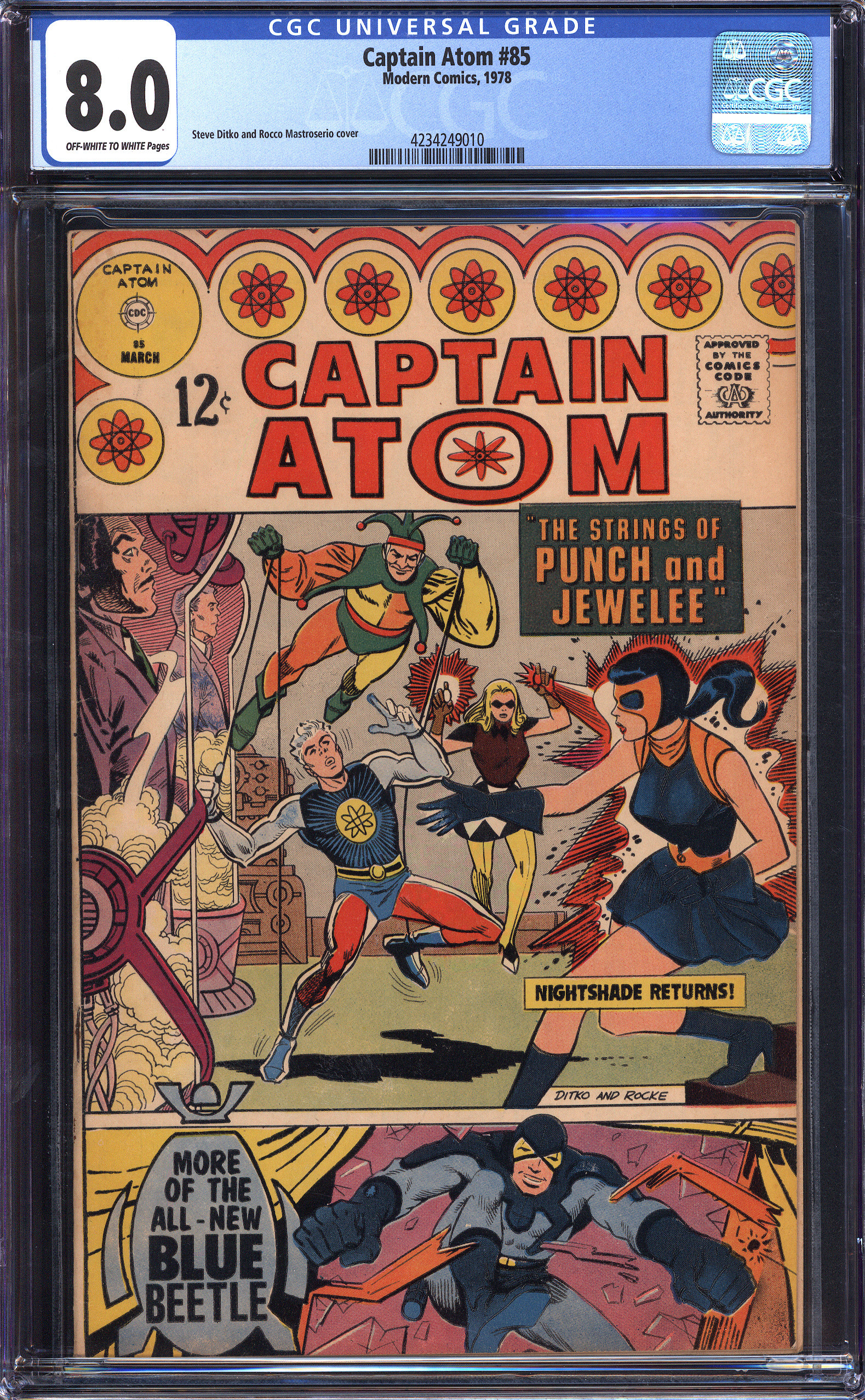 CAPTAIN ATOM Front Cover
