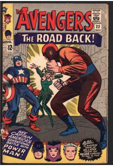 AVENGERS #22 1.5 front cover